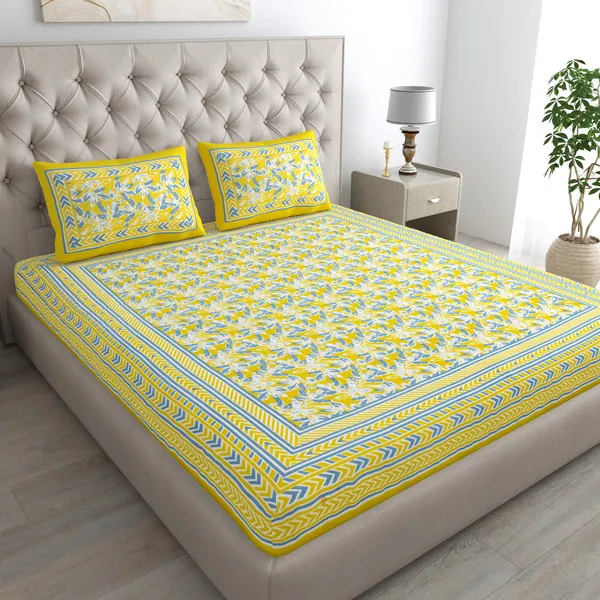 Jaipuri_Prints_Cotton_Double_Bedsheet_with_set_of_2_Pillow_Covers