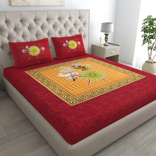 Jaipuri_Prints_Cotton_Double_Bedsheet_with_set_of_2_Pillow_Covers