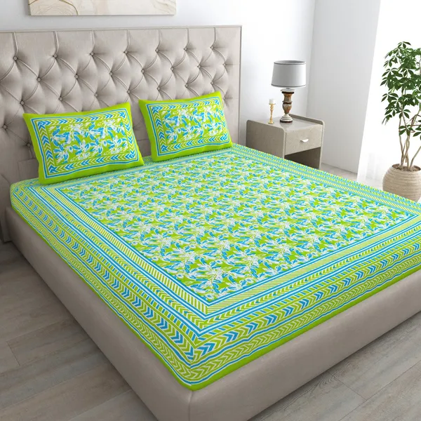 Jaipuri_Prints_Cotton_Double_Bedsheet_with_set_of_2_Pillow_Covers
