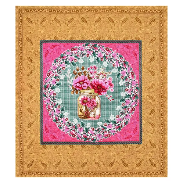 Jaipuri_Prints_Cotton_Double_Bedsheet_with_set_of_2_Pillow_Covers