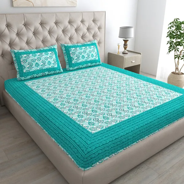 Jaipuri_Prints_Cotton_Double_Bedsheet_with_set_of_2_Pillow_Covers