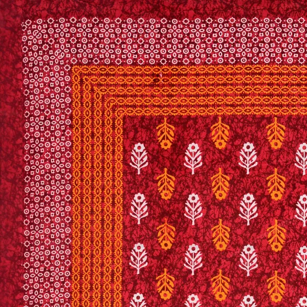 Motif_Printed_Jaipuri_Cotton_Double_Bedsheet_with_2_Pillow_Covers_(Red)