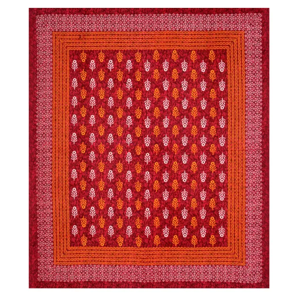 Motif_Printed_Jaipuri_Cotton_Double_Bedsheet_with_2_Pillow_Covers_(Red)