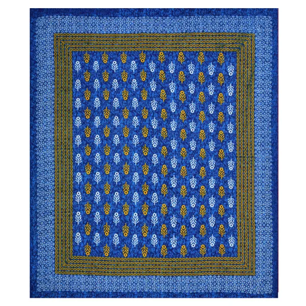 Motif_Printed_Jaipuri_Cotton_Double_Bedsheet_with_2_Pillow_Covers_(_Blue)