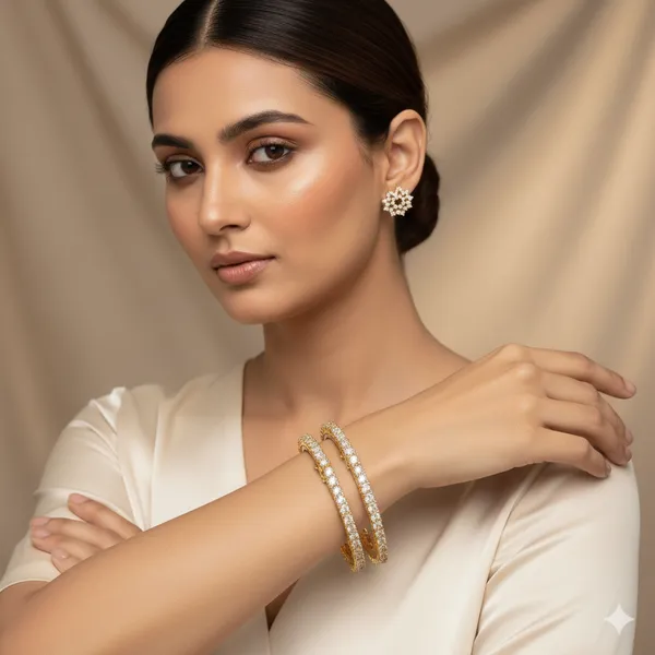 Eternal_Spark_CZ_Openable_Diamond_Look_Gold_Bangle