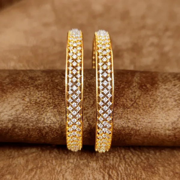 DIAMOND_PATTERN_GOLD_PLATED_CZ_FINE_BANGLES