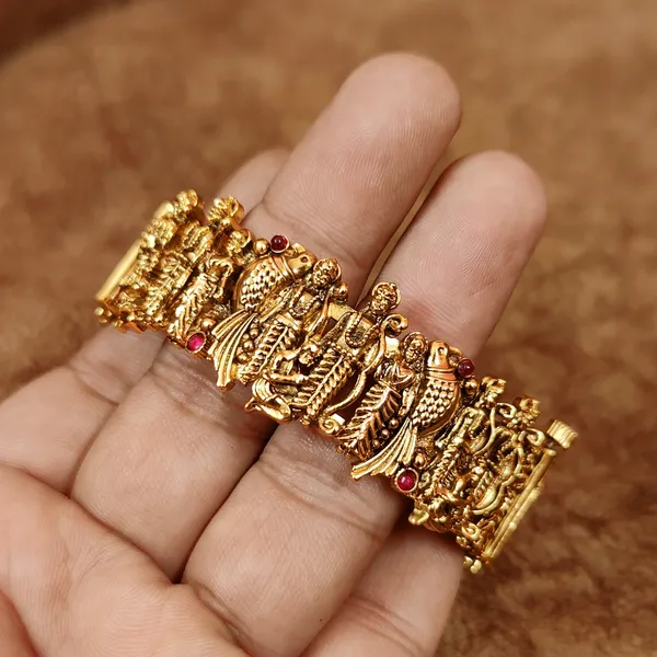 GOLD_LOOK_ALIKE_TRADITIONAL_RAM_SITA_OPENABLE_BANGLES