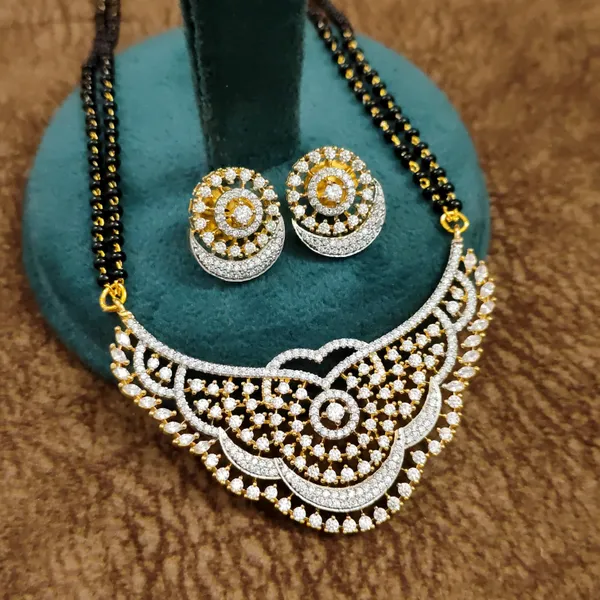 Gold-Tone_Diamond_Crescent_Black_Beads_Mangalsutra_Set
