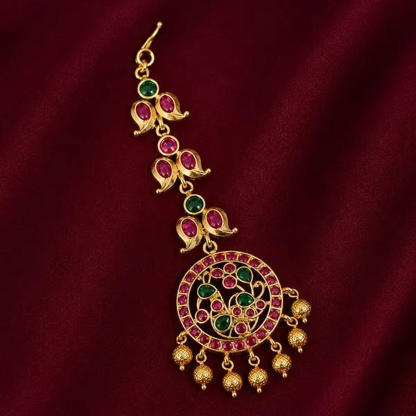 GOLD_LOOK_MULTICOLOUR_KEMPU_STONE_MAANG_TIKKA