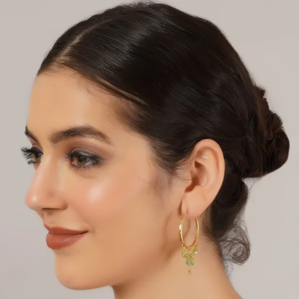 Mint_Green_Dangling_Gold_Plated_Hoops