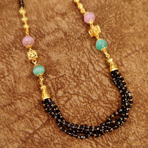Modern_Minimalist_Black_Bead_Mangalsutra_Necklace_with_Pastel_Stones_
