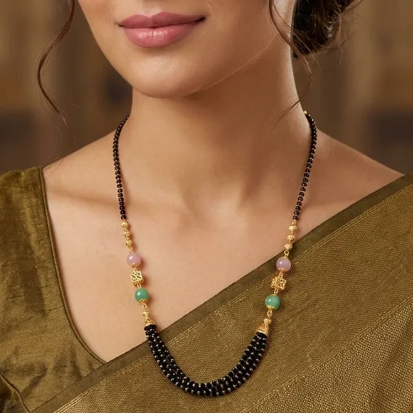 Modern_Minimalist_Black_Bead_Mangalsutra_Necklace_with_Pastel_Stones_