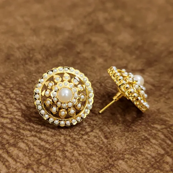Royal_Pearl_Jadau_Stud_Earrings_–_Traditional_Floral_Designer_Artificial_Jewellery
