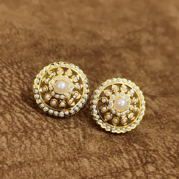 Royal_Pearl_Jadau_Stud_Earrings_–_Traditional_Floral_Designer_Artificial_Jewellery