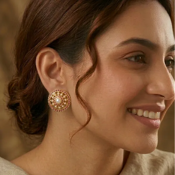 Ruby_Pearl_Jadau_Stud_Earrings_–_Traditional_Designer_Artificial_Jewellery