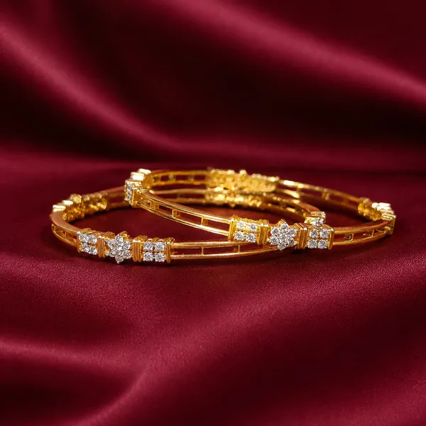 DIAMOND_PATTERN_CZ_STUDDED_GOLD_PLATED_BANGLES