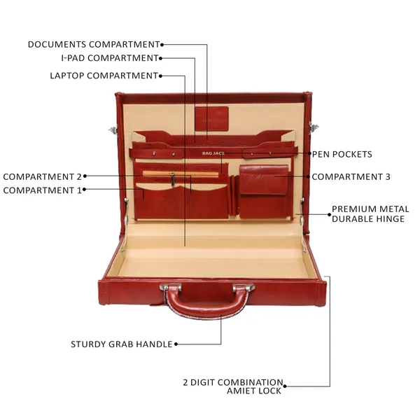 100%_Pure_Leather_Brown_Leather_Briefcase_For_Men_(3_Years_warranty)