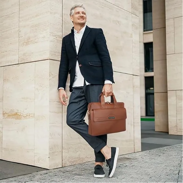 BAG_JACK_Leather_Laptop_Bag_Bag_For_Men/Office_Bag_For_Men,_Brown_|_Fits_Upto_16_Inch_Laptop/Macbook_|_Leather_Bag_With_Shoulder_Straps_|_Laptop_Messenger_Bag/Leather_Bag_For_Men