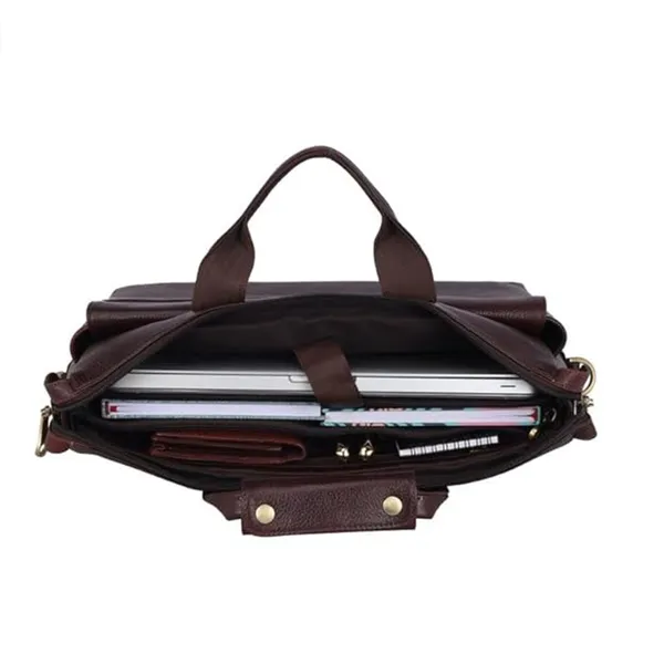 BAG_JACK_Leather_Laptop_Bag_Bag_For_Men/Office_Bag_For_Men,_Brown_|_Fits_Upto_16_Inch_Laptop/Macbook_|_Leather_Bag_With_Shoulder_Straps_|_Laptop_Messenger_Bag/Leather_Bag_For_Men