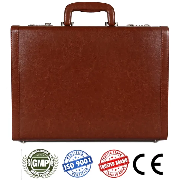 100%_Pure_Leather_Brown__Medium_Briefcase_(3_Years_warranty)