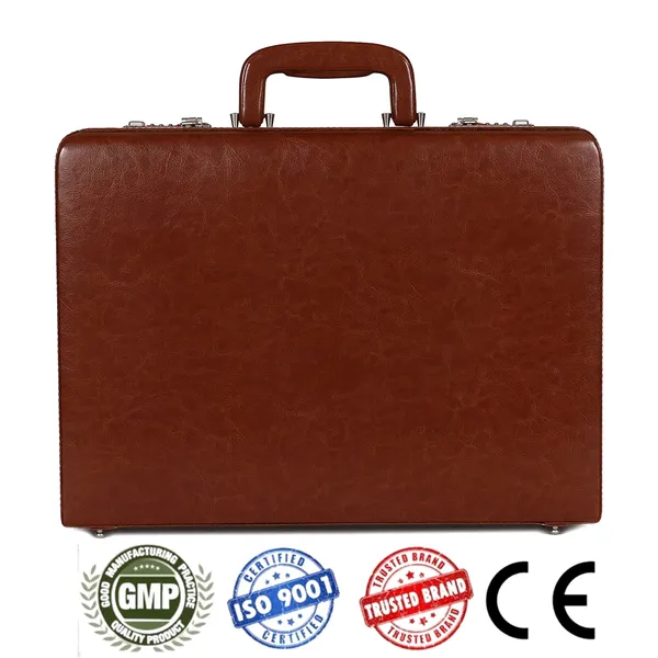 100%_Pure_Leather_Brown_Briefcase_for_Men/Women_(3_Years_warranty)