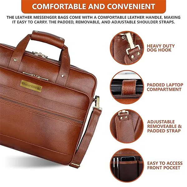 BAG_JACK_Leather_Messenger_Bag_shoulder_bag_16_inch_laptop_easy_fit_(Warranty_3_Year)