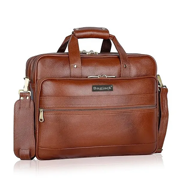 BAG_JACK_Leather_Messenger_Bag_shoulder_bag_16_inch_laptop_easy_fit_(Warranty_3_Year)