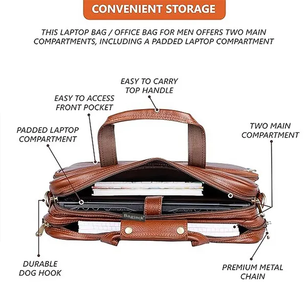 BAG_JACK_Leather_Messenger_Bag_shoulder_bag_16_inch_laptop_easy_fit_(Warranty_3_Year)