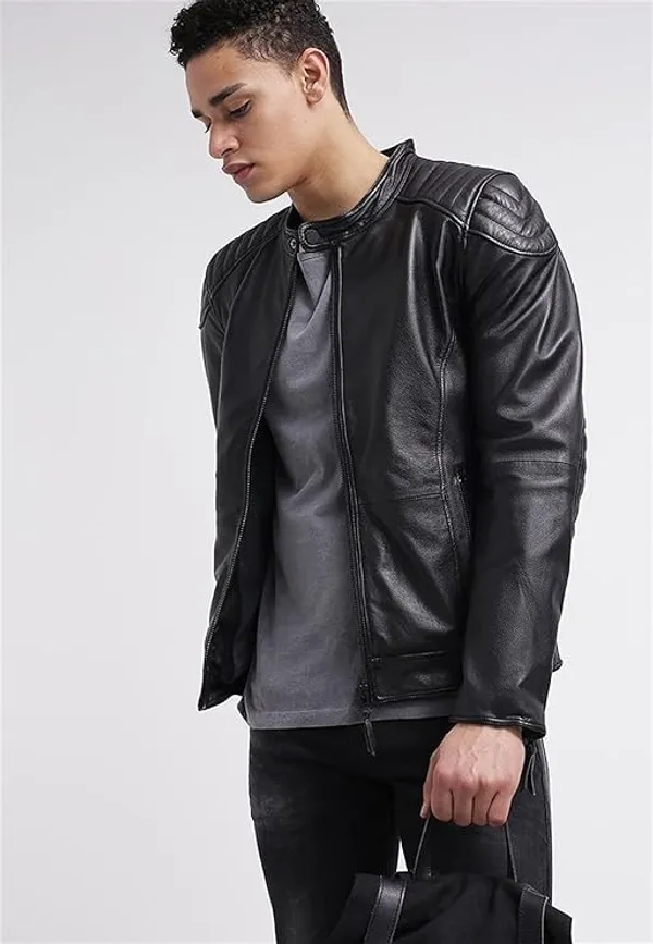 BAG_JACK_-_Clean-Cut_Classic_with_Cool,_Eye-Catching_Detailing_Sheep_Nappa_Leather_Jacket
