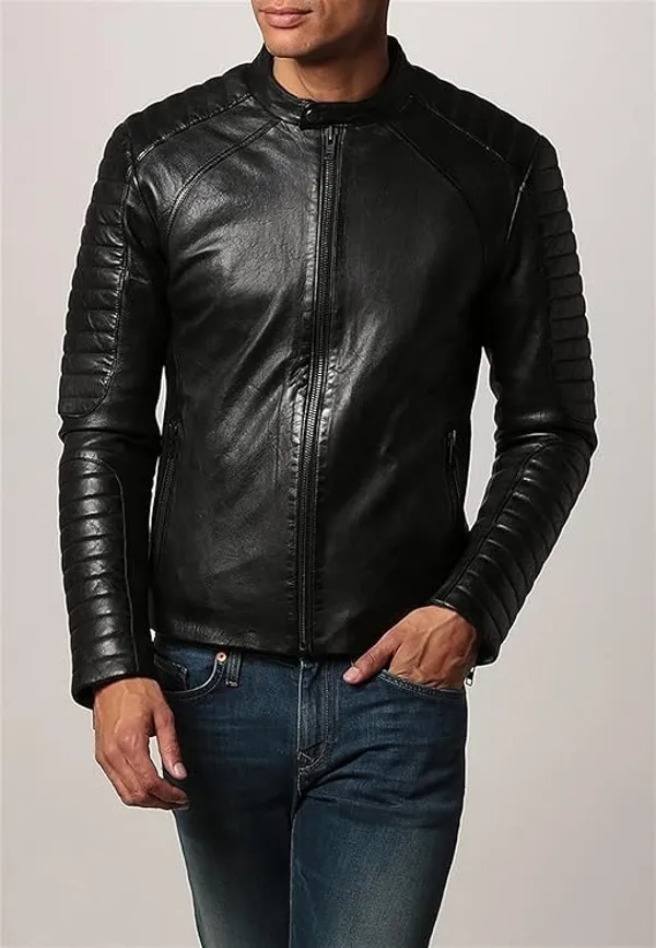 BAG_JACK_-_Clean-Cut_Classic_with_Cool,_Eye-Catching_Detailing_Sheep_Nappa_Leather_Jacket