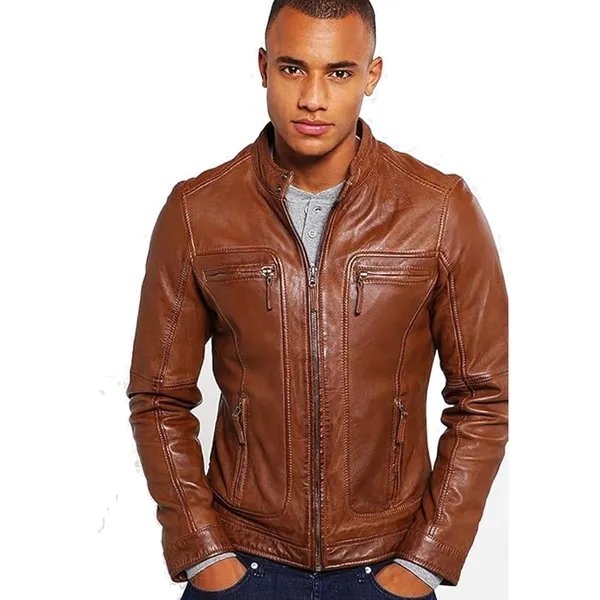BAG_JACK_-_Clean-Cut_Classic_with_Cool,_Eye-Catching_Detailing_Sheep_Nappa_Leather_Jacket