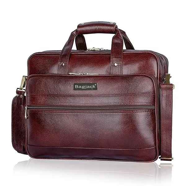 BAG_JACK_Leather_Messenger_Bag_shoulder_bag_16_inch_laptop_easy_fit_(Warranty_3_Year)
