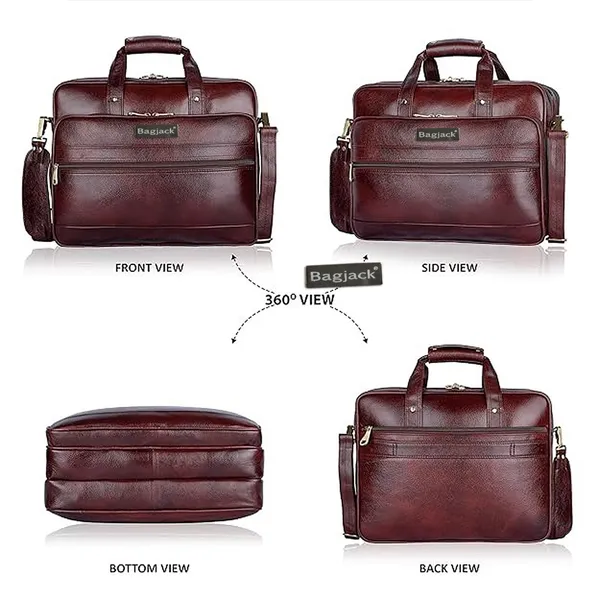 BAG_JACK_Leather_Messenger_Bag_shoulder_bag_16_inch_laptop_easy_fit_(Warranty_3_Year)
