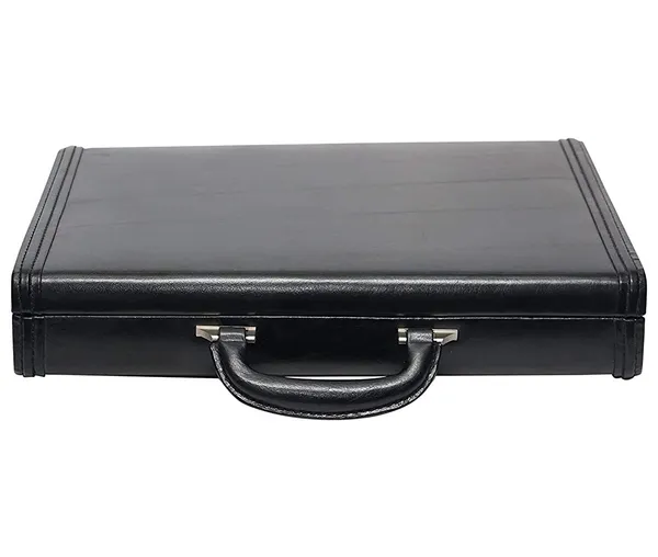 100%_Pure_Leather_Black__Briefcase_for_Men/Women_(3_Years_warranty)