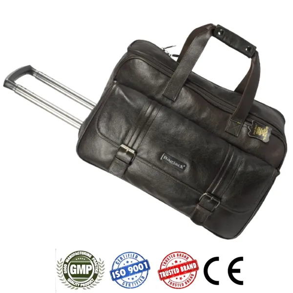 100%_Pure_Brown_Leather_Trolley_Bag