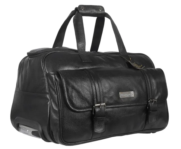 100%_Pure_Brown_Leather_Trolley_Bag