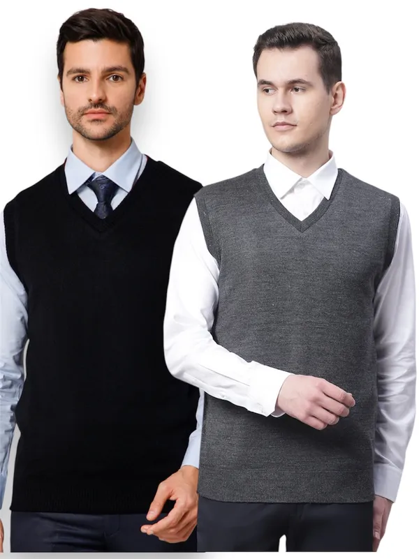 Reversible_Knitted_Woolen_Sleeveless_Pullover_–_Dual-Color
