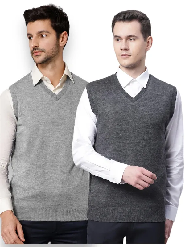 Woolen sleeveless sweater 2025