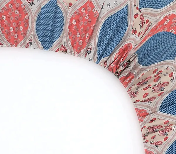 220TC_Premium_Elastic_Fitted_100%_Cotton_Feel_Printed_King_Size_Double_Bed_Bedsheet_with_2_Pillow_Cover_(72"x78"_Upto_6"_Mattress)_Red_Blue_Domas