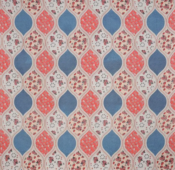 220TC_Premium_Elastic_Fitted_100%_Cotton_Feel_Printed_King_Size_Double_Bed_Bedsheet_with_2_Pillow_Cover_(72"x78"_Upto_6"_Mattress)_Red_Blue_Domas