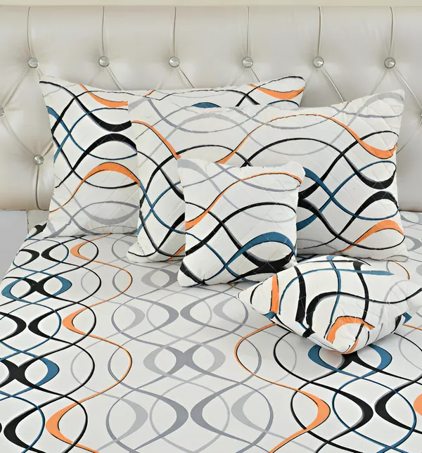 Premium_5-Piece_Cotton_Bedding_Set:_Includes_1_Flat_Bedsheet,_2_Quilted_Zipped_Pillow_Covers,_2_Quilted_Cushion_Covers,_and_2_Cushion_Fillers