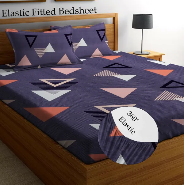 ANGLED_220_TC_Cotton_All_Round_Elastic_Fitted_Bedsheet_with_2_Pillow_Covers_(72X78X_Up_to_10_Inches)_&_360_Degree_Elasticated_|_BS