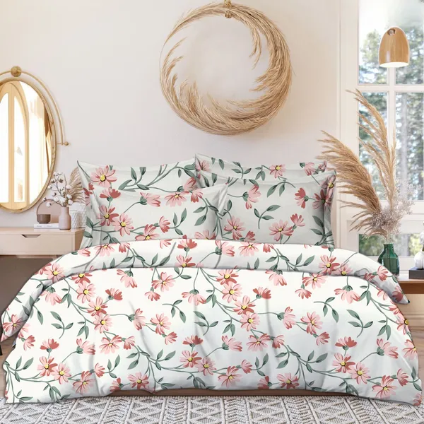 INIDAN_JAIPURI_220_TC_Fitted_Bedsheet_with_2_Pillow_Covers_(72X78X_Upto_10_Inches)_&_360_Degree_Elasticated_|_BS