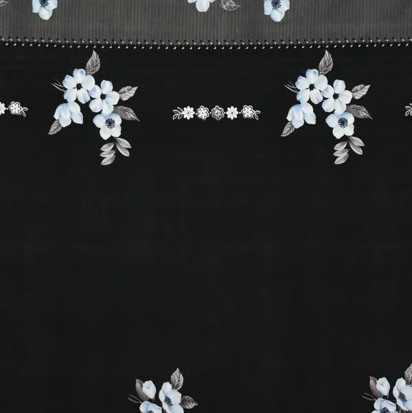 BLACK_AND_GREY_220_TC_Fitted_Elastic_Bedsheet_with_Two_Pillow_Covers_(72X78X_Up_to_10_Inches)_&_360_Degree_Elasticated