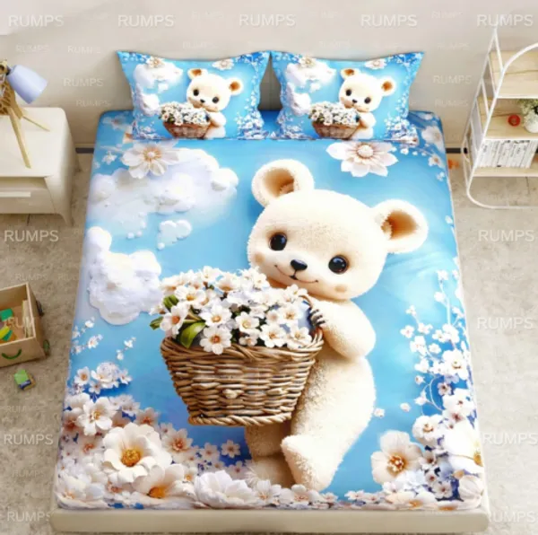 360_TC_-_Pure_Cotton_7D_Digital_Flat_bedsheet_with_Two_Pillow_Covers_having_King_and_Queen_Size_(King_Size_-90x100_inches)(Queen_size-_90x90_inches_)_Pillow_Cover_Size_18_x_28_inches)
