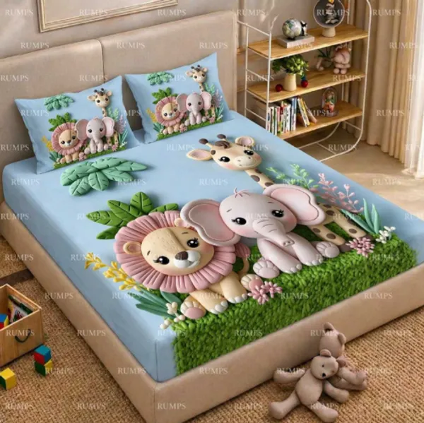 360_TC_-_Pure_Cotton_7D_Digital_Flat_bedsheet_with_Two_Pillow_Covers_having_King_and_Queen_Size_(King_Size_-90x100_inches)(Queen_size-_90x90_inches_)_Pillow_Cover_Size_18_x_28_inches)