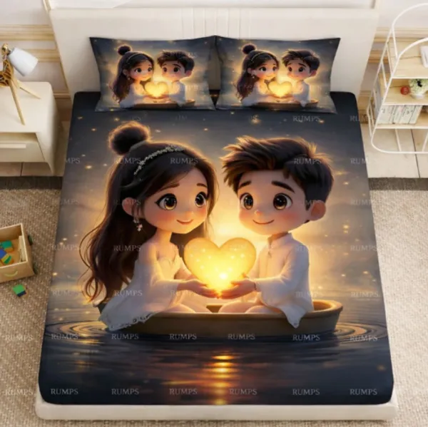 360_TC_-_Pure_Cotton_7D_Digital_Flat_bedsheet_with_Two_Pillow_Covers_having_King_and_Queen_Size_(King_Size_-90x100_inches)(Queen_size-_90x90_inches_)_Pillow_Cover_Size_18_x_28_inches)