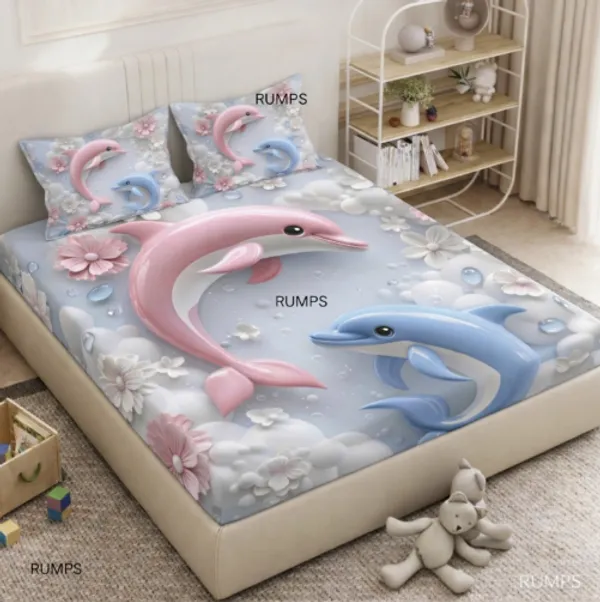 360_TC_-_Pure_Cotton_7D_Digital_Flat_bedsheet_with_Two_Pillow_Covers_having_King_and_Queen_Size_(King_Size_-90x100_inches)(Queen_size-_90x90_inches_)_Pillow_Cover_Size_18_x_28_inches)
