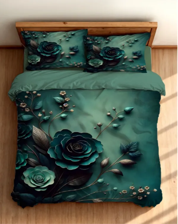 360_TC_-_Pure_Cotton_7D_Digital_Flat_bedsheet_with_Two_Pillow_Covers_having_King_and_Queen_Size_(King_Size_-90x100_inches)(Queen_size-_90x90_inches_)_Pillow_Cover_Size_18_x_28_inches)