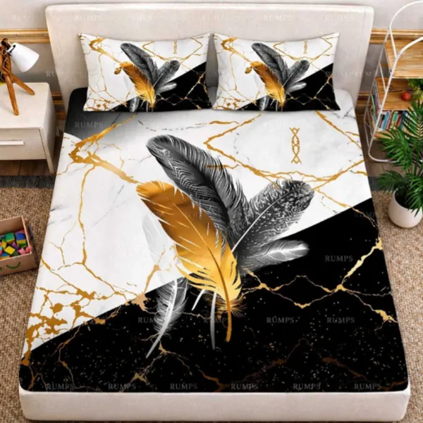 360_TC_-_Pure_Cotton_7D_Digital_Flat_bedsheet_with_Two_Pillow_Covers_having_King_and_Queen_Size_(King_Size_-90x100_inches)(Queen_size-_90x90_inches_)_Pillow_Cover_Size_18_x_28_inches)